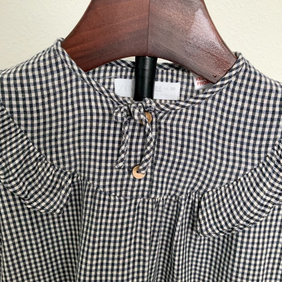 Zara gingham blouse - Picture 3 of 5